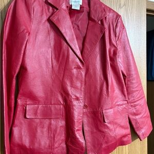 Chadwicks Women's Vibrant Red Blazer